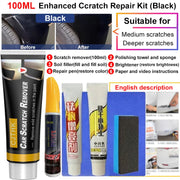 Car Scratch Remover & Polishing Wax - Auto Repair Kit