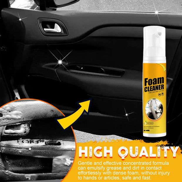 Multi-Purpose Foam Cleaner Spray for Stain Removal