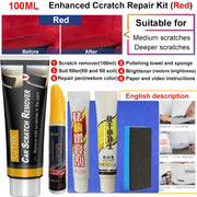 Car Scratch Remover & Polishing Wax - Auto Repair Kit