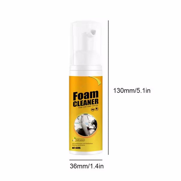 Multi-Purpose Foam Cleaner Spray for Stain Removal