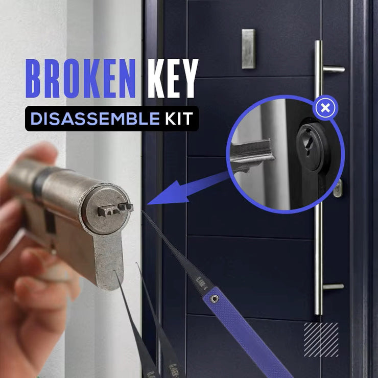 Professional Broken Key Removal Locksmith Tool Set