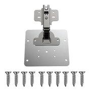 Stainless Steel Hinge Repair Plate Kit for Furniture