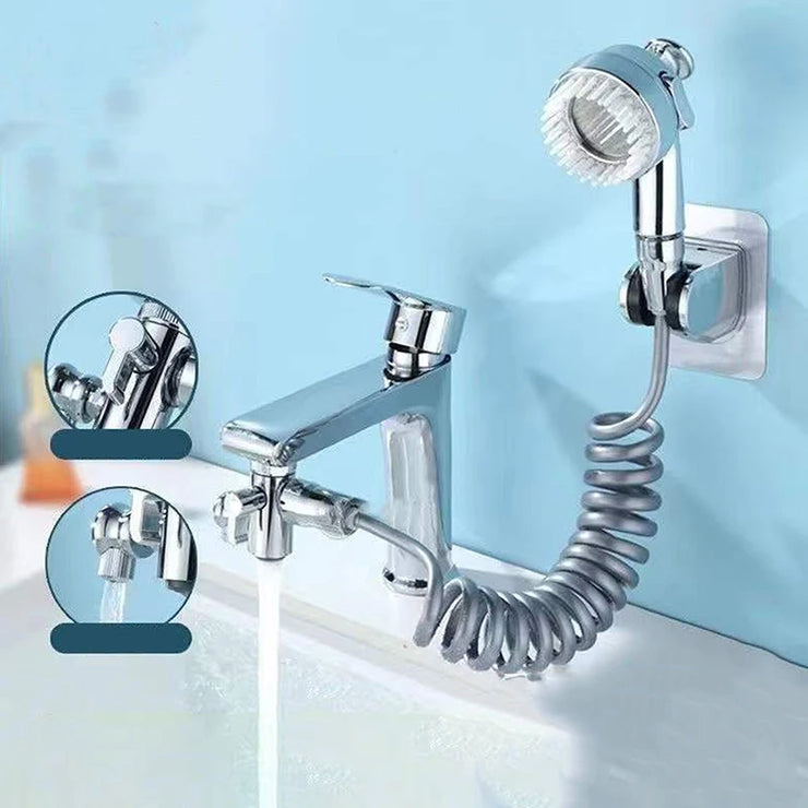 3-in-1 Rotating Faucet for Shower & Tap Adapter