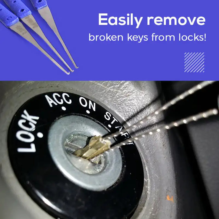 Professional Broken Key Removal Locksmith Tool Set