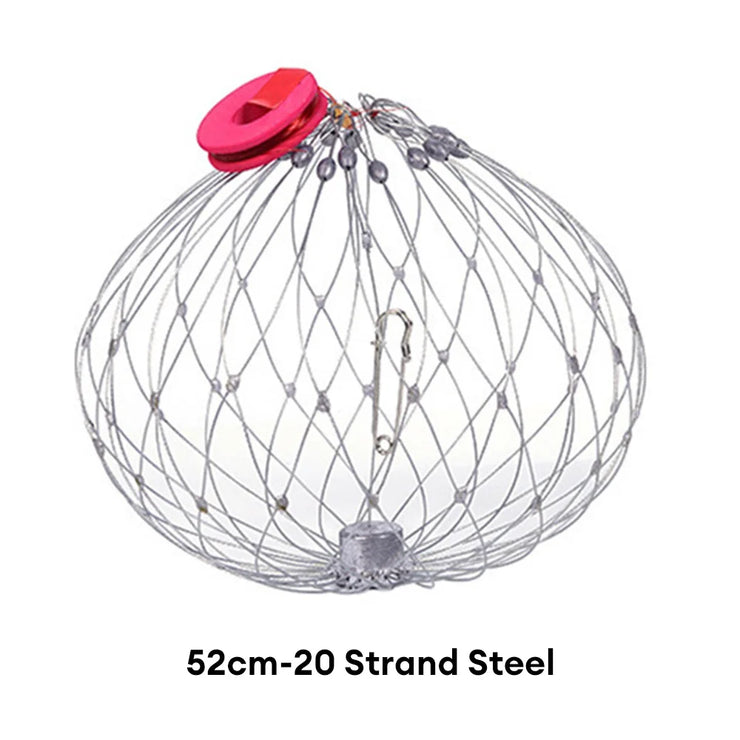 Steel Wire Automatic Open Closing Fishing Net