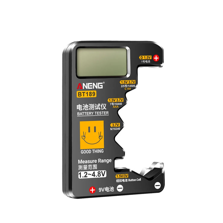 LCD Battery Tester Universal for AA, AAA, 9V & More