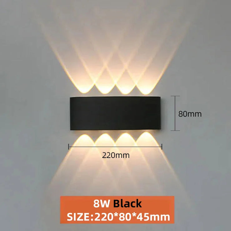 Waterproof LED Wall Lamp - Indoor & Outdoor Lighting