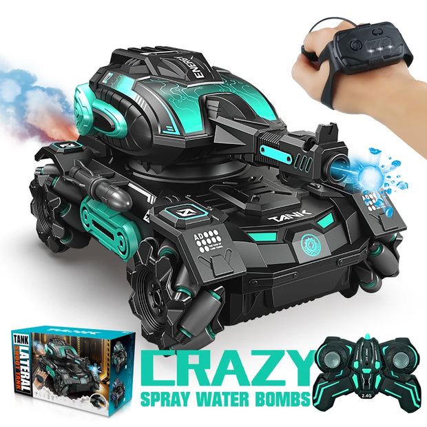 RC Spray Stunt Car Water Polo Tank