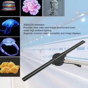 3D Hologram Fan WiFi Projector for Advertising