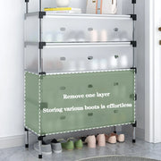 Durable & Space-Saving Dustproof Multilayer Shoe Rack