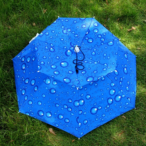 Lightweight Foldable UV Protection Fishing Umbrella Hat