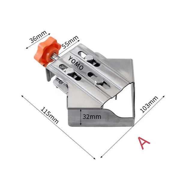 Adjustable Stainless Steel Corner Clamp