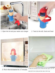 Angry Mama Microwave & Kitchen Steam Cleaner Tool