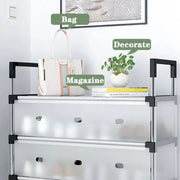 Durable & Space-Saving Dustproof Multilayer Shoe Rack