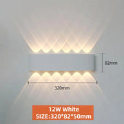 Waterproof LED Wall Lamp - Indoor & Outdoor Lighting