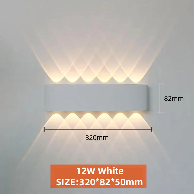 Waterproof LED Wall Lamp - Indoor & Outdoor Lighting