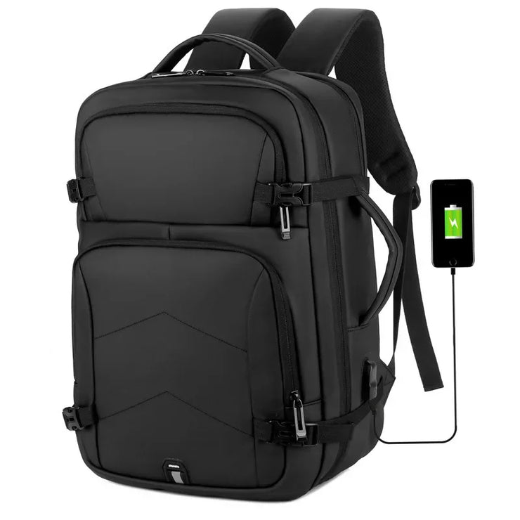 Waterproof Business Laptop Backpack - Large Capacity Travel