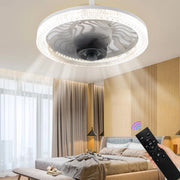 Smart Remote Control Ceiling Fan With Led Lighting