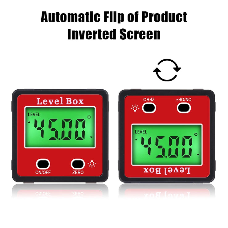 3-in-1 Digital Inclinometer with Backlight