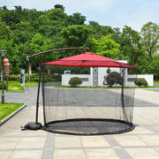 Outdoor Patio Umbrella Mosquito Net with Adjustable Rope