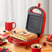 Portable Non-Stick Electric Sandwich & Waffle Maker