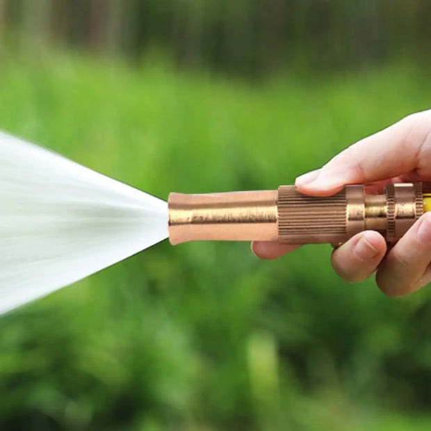 Copper Alloy Water Spray Nozzle for Garden Hose