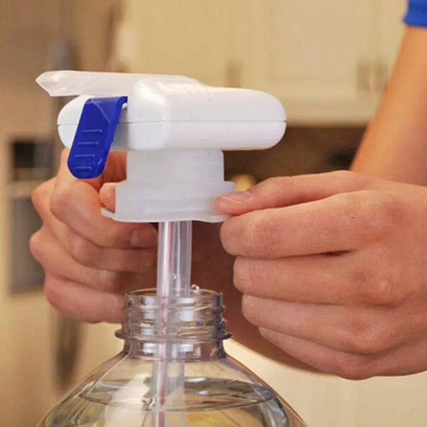 Automatic Beverage Dispenser with Spill-Proof Straw