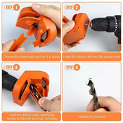 Multipurpose Electric Drill Bit & Knife Sharpener