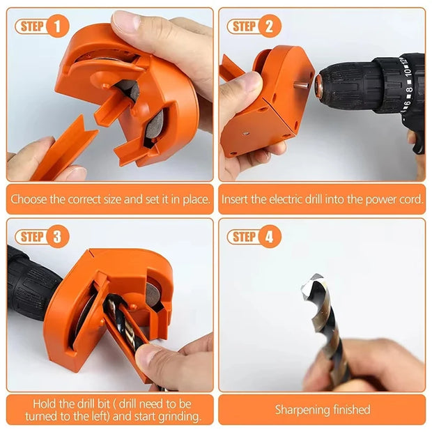 Multipurpose Electric Drill Bit & Knife Sharpener