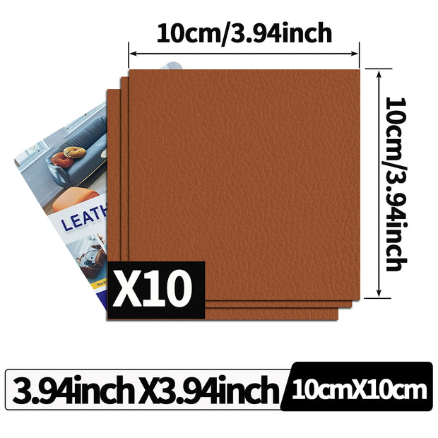 Self-Adhesive Leather Repair Patch Kit