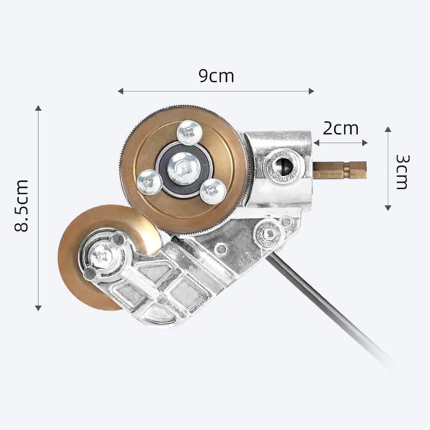 Steel Plate Cutter Adapter for Electric Hand Drills