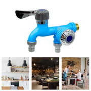 Wall-Mounted Dual Outlet Faucet for Garden & Home