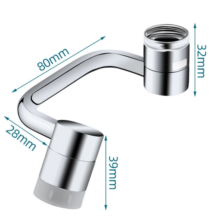 Rotating Faucet Extender – Splash-Proof Filter