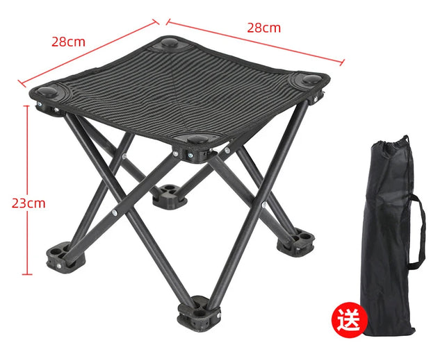 Collapsible Mini Stool – Lightweight Footrest for Travel