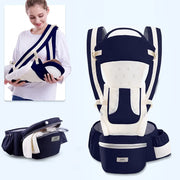 Ergonomic Baby Carrier Backpack with Hipseat for Travel