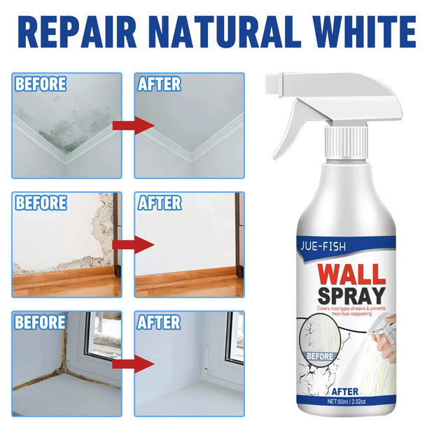 Waterproof Wall Repair Spray – Crack & Stain Remover