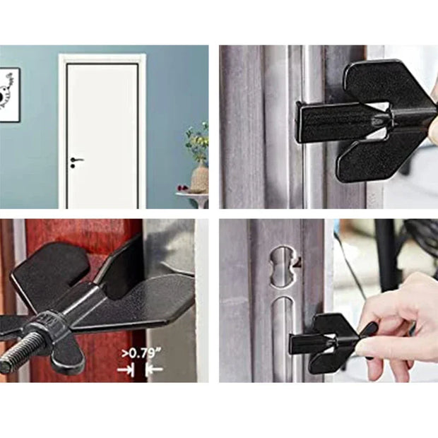 Portable Travel Door Lock – Anti-Theft Security