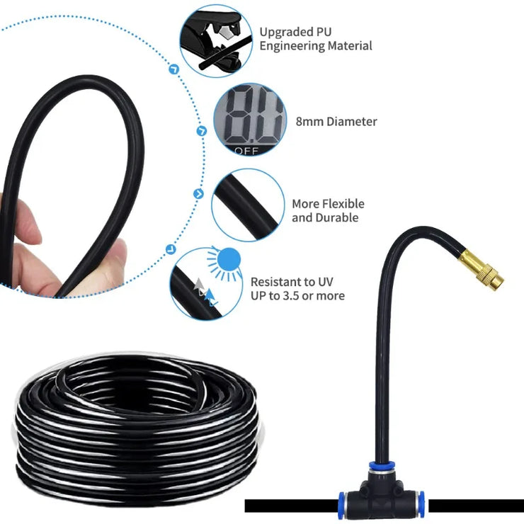 Flexible Spray Kit for Garden & Greenhouse Irrigation