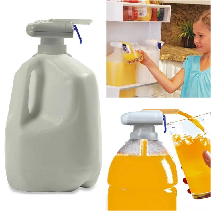 Automatic Beverage Dispenser with Spill-Proof Straw