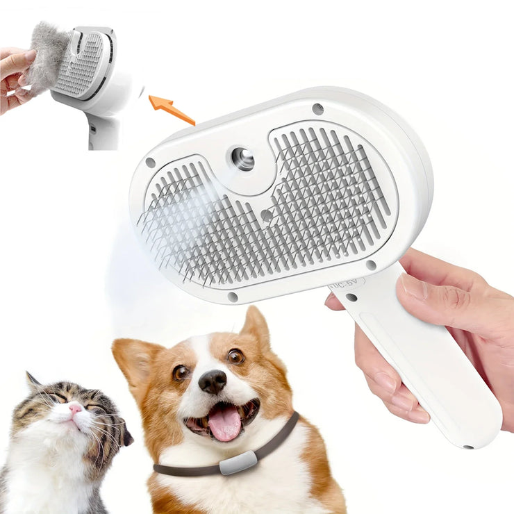 Mist Grooming Pet Brush