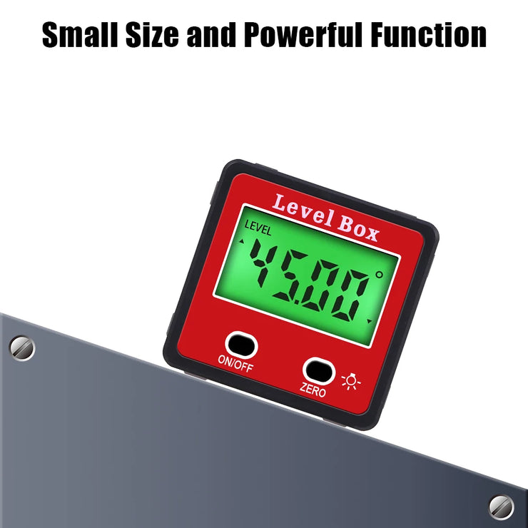 3-in-1 Digital Inclinometer with Backlight