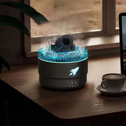 Volcanic Light Humidifier & Essential Oil Diffuser