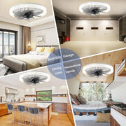 Smart Remote Control Ceiling Fan With Led Lighting