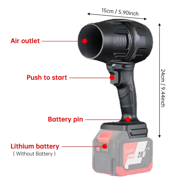 Cordless Turbo Super Power Jet Blower