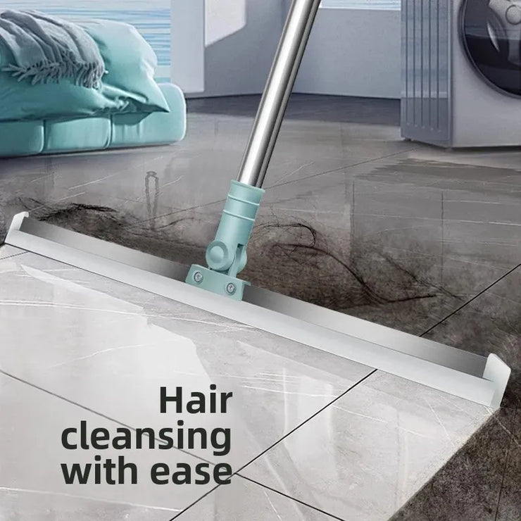 Double Silicone Magic Broom for Floor & Glass Cleaning