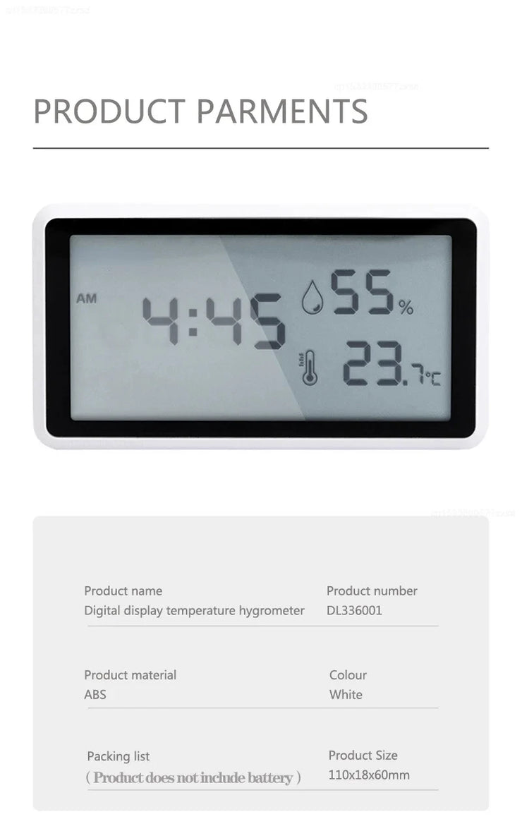 High Precision Electronic Thermometer Hygrometer Weather Station