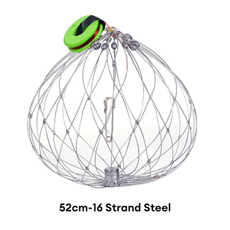 Steel Wire Automatic Open Closing Fishing Net