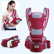 Ergonomic Baby Carrier Backpack with Hipseat for Travel