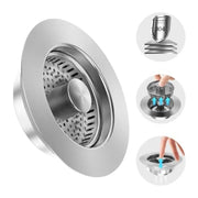 3 in 1 Kitchen Sink Drain Strainer Kitchen Gadgets