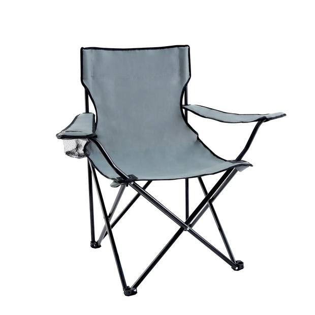 Portable Folding Grey Camping Chair